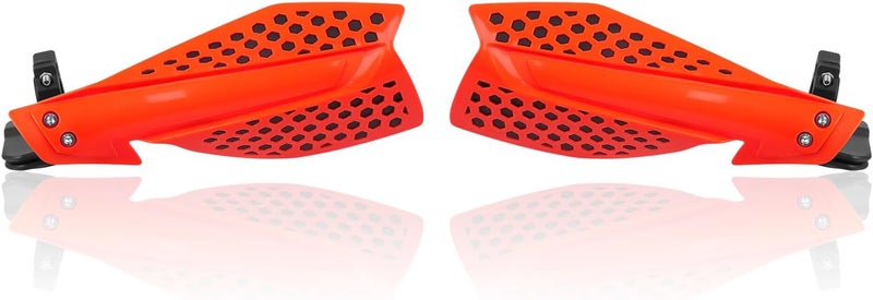 HAONEL Universal Dirt Bike Handguards 7/8" 22mm Plastic Motorcycle Handlebar Lever Hand Protector Accessories for Off-Road Motocross Enduro ATV Pit Bike(Red and Black) - Image 5